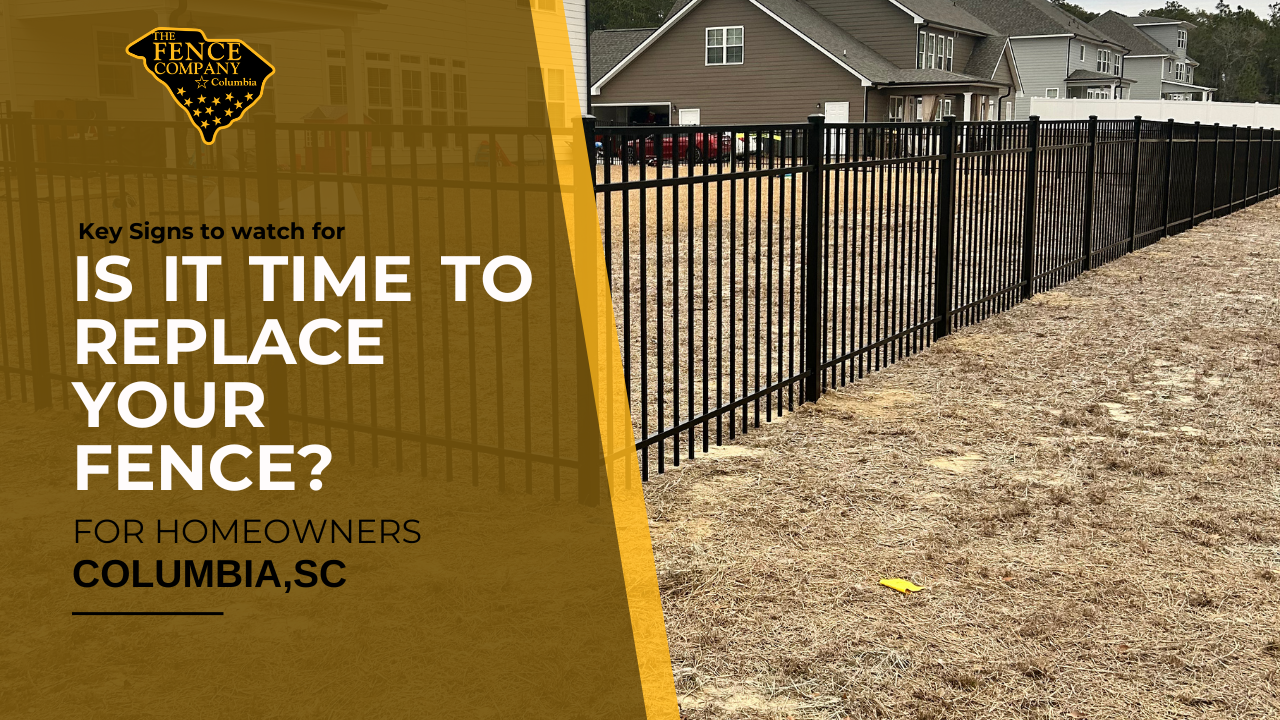 When to Replace Your Fence in Columbia, SC: Key Signs to Watch For